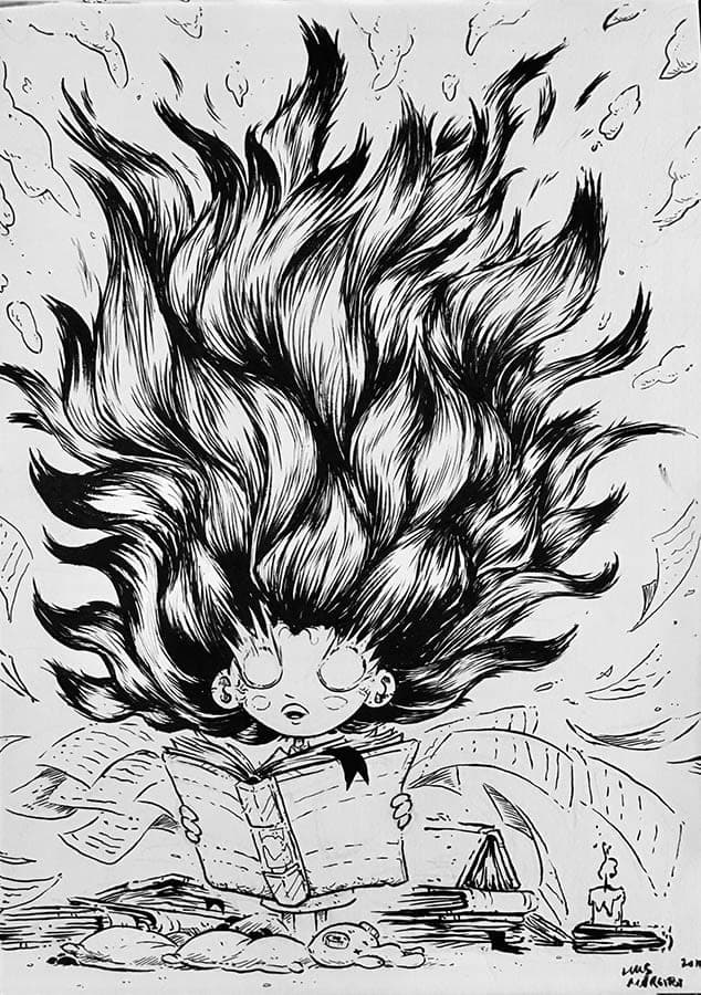 Brush Inking (1 of 6)